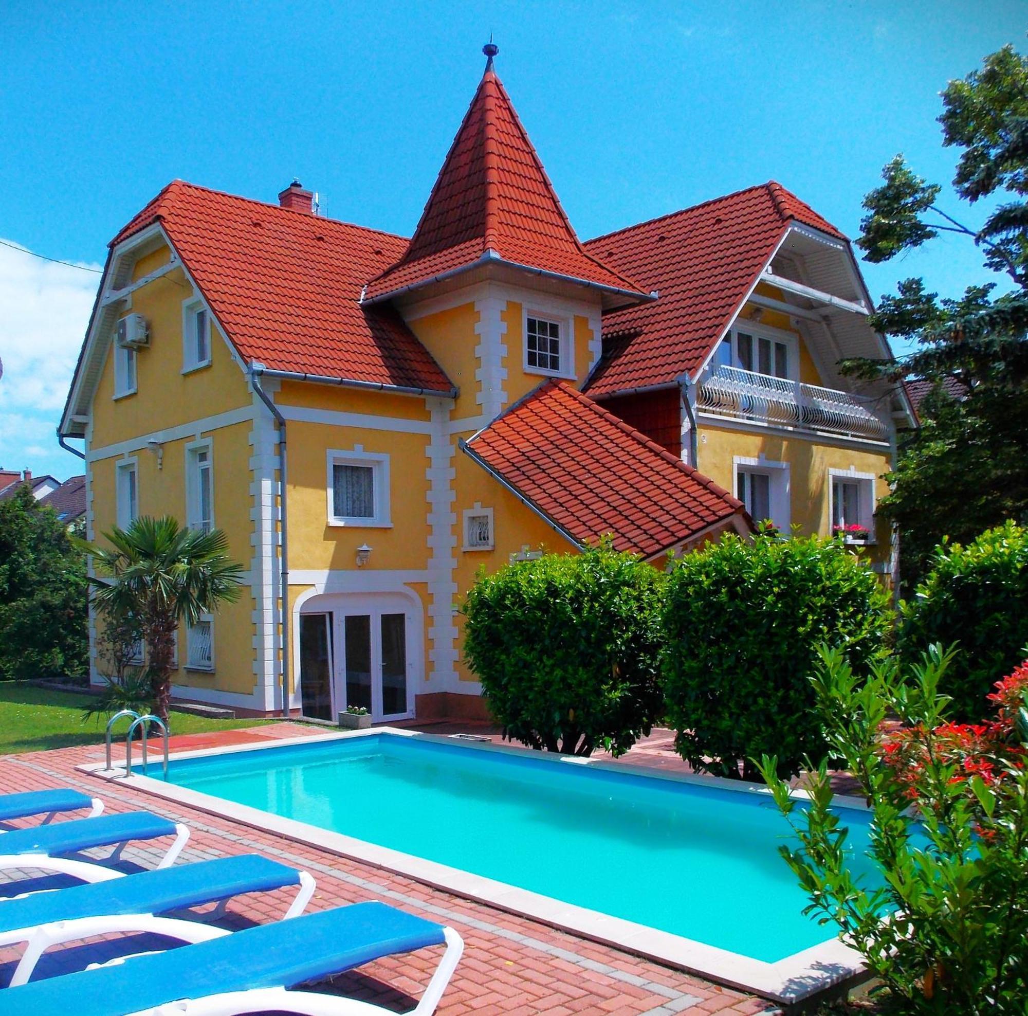 Éden Villa Családi Apartmanház Balatonfüred Exterior foto